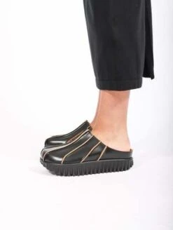 4CCCCEESWaffo Mule - Black -AGOLDE Shop 4CCCCEES Waffo Mule Black 20230830213520 1