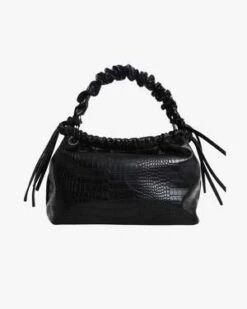 HVISKHvisk Arcadia Matte Croco - Black