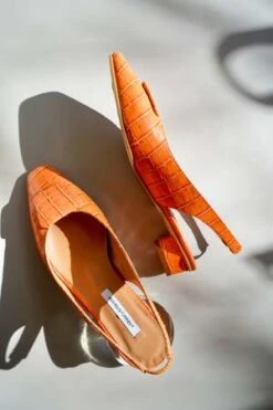 About Ariannegalo Beauty Heels - Tangerine