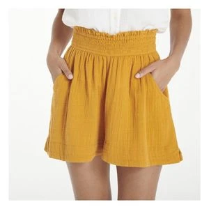 AnaakAdrian Paperbag Shorts - Turmeric 5 AnaakAdrian Paperbag Shorts - Turmeric - Image 3