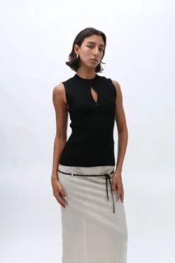 Paloma WoolAimar Stone Skirt - Gray -AGOLDE Shop Aimar Stone Skirt 20230629043903 2