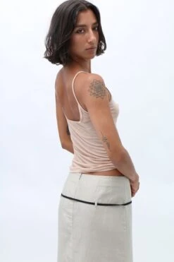 Paloma WoolAimar Stone Skirt - Gray -AGOLDE Shop Aimar Stone Skirt 20230629043904 1