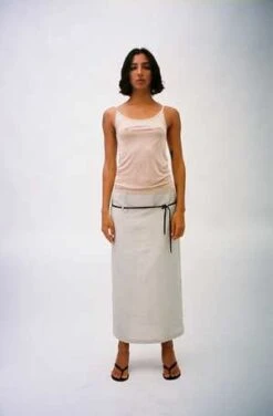 Paloma WoolAimar Stone Skirt - Gray -AGOLDE Shop Aimar Stone Skirt 20230629043904