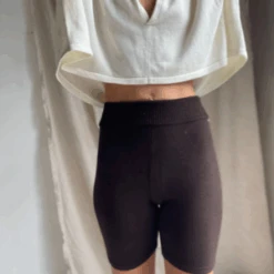 Avy & Co.Aire Knit Short - Chocolate -AGOLDE Shop Avy Co Aire Knit Short Chocolate 20230805231846