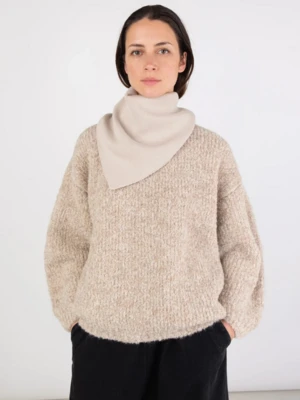 Micaela GregBandana Scarf - Cream 4 Micaela GregBandana Scarf - Cream - Image 2