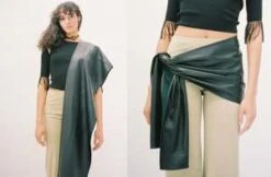 Maryam Nassir ZadehMilan Scarf - Black -AGOLDE Shop Black Milan Scarf 20230305003539 1