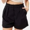 Sophie RuePleated Thierry Shorts - Black 2 Sophie RuePleated Thierry Shorts - Black -AGOLDE Shop Black Pleated Thierry Shorts 20230512225809