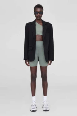 Anine BingBlake Biker Short - Artichoke