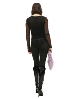 BlumarineCrystal Legging - Black -AGOLDE Shop Blumarine Black Crystal 20230209234058 1