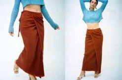 BaserangeBrig Skirt - Punica -AGOLDE Shop Brig Punica Skirt 20230806034147 4