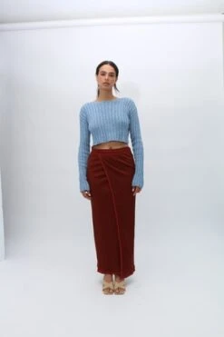 BaserangeBrig Skirt - Punica -AGOLDE Shop Brig Punica Skirt 20230806034148 1