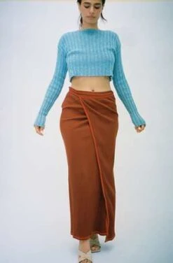 BaserangeBrig Skirt - Punica -AGOLDE Shop Brig Punica Skirt 20230806034148 2