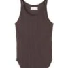 MOUSSYComfort Basic Tank - Brown -AGOLDE Shop Brown Comfort Basic Tank 20230901014743