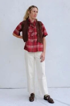 Caron CallahanCelina Oxford - Chocolate -AGOLDE Shop Caron Callahan Celina Oxford Chocolate 20230929233603