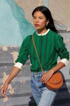 Clare V.Elodie Vachetta Bag - Cuoio -AGOLDE Shop Clare Vivier Elodie in Cuoio Vachetta 20231006230459 1