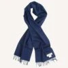 Civil AlchemyClassic Plain Brushed Scarf - Navy -AGOLDE Shop Classic Plain Brushed Scarf Navy 20230420233324