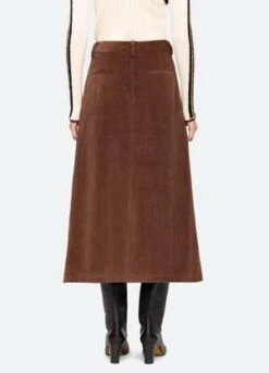 Sea New YorkCooper Skirt - Brown/Navy -AGOLDE Shop Cooper Skirt 20230710201907