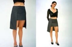 Maryam Nassir ZadehCul De Sac Skirt - Gray 17 Maryam Nassir ZadehCul De Sac Skirt - Gray -AGOLDE Shop Cul De Sac Skirt 20230717035231 1