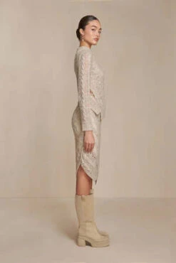 Cult GaiaSaphire Knit Skirt - Tawn Multi -AGOLDE Shop Cult Gaia Saphire Knit Skirt Tawn Multi 20231102004502