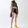OttolingerDeconstructed Mini Skirt - Scuba Olive -AGOLDE Shop DECONSTRUCTED MINI SKIRT SCUBA OLIVE 20230602194050