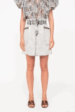 Sea New YorkDax Acid Wash Skirt