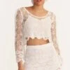 LoveShackFancyDharma Skirt - White -AGOLDE Shop Dharma Skirt White 20220811061522