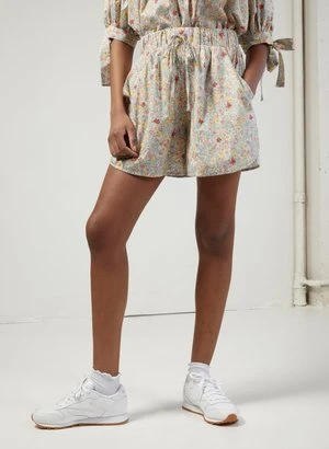 Eliza FaulknerBailey Shorts - White Floral 3 Eliza FaulknerBailey Shorts - White Floral