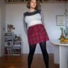 Eliza FaulknerTate Mini Skirt - Red Plaid -AGOLDE Shop Eliza Faulkner Tate Mini Skirt Red Plaid 20231027234245