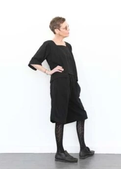 Atelier DelphineElle Short - Kinari/Black 28 Atelier DelphineElle Short - Kinari/Black -AGOLDE Shop Elle Short 20230302005834