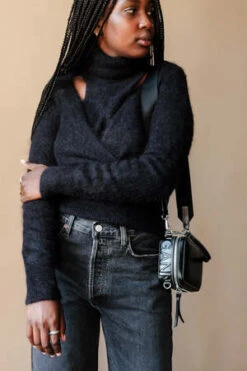 GanniBanner Camera Bag - Black -AGOLDE Shop Ganni Banner Camera Bag Black 20230513021755