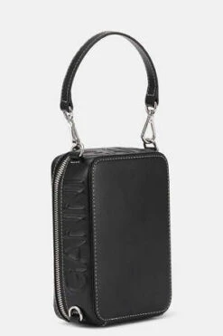 GanniBanner Camera Bag - Black -AGOLDE Shop Ganni Banner Camera Bag Black 20230513021758