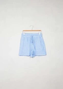 AGOLDE Shop 26 StatesideDouble Faced Gauze Drawstring Short - Gingham