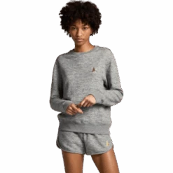 Golden GooseDiana Star Collection Shorts - Melange Gray