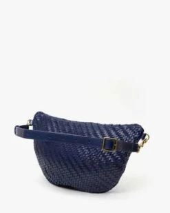 Clare V.Grande Fanny Pacific Woven Zig Zag Bag - Blue -AGOLDE Shop Grande Fanny Pacific Woven Zig Zag 20231030000435 1