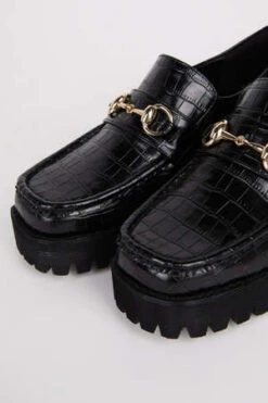 Intentionally BlankHK-2 VEGAN LUG SOLE LOAFER - Black -AGOLDE Shop HK 2 VEGAN LUG SOLE LOAFER 20230719013023 1