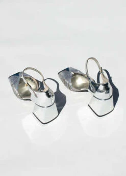 Suzanne RaeHigh 70s Sandal - Silver -AGOLDE Shop High 70s Sandal 20230630203804 1