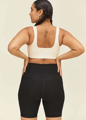 Girlfriend CollectiveHigh-Rise Bike Short - Black 6 Girlfriend CollectiveHigh-Rise Bike Short - Black - Image 4