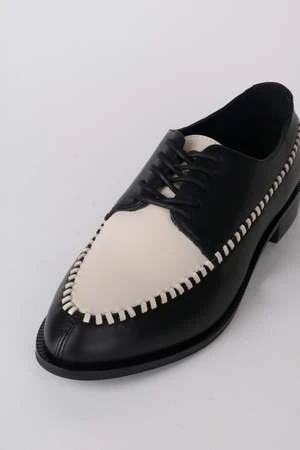 Intentionally BlankSAINTLY OXFORD - BLACK/WHITE 5 Intentionally BlankSAINTLY OXFORD - BLACK/WHITE - Image 3