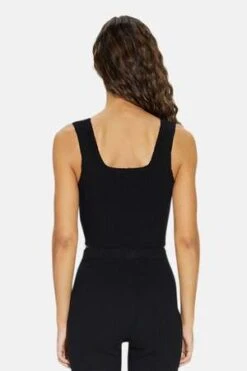 Cotton CitizenIbiza Square Neck Tank - Jet Black 7 Cotton CitizenIbiza Square Neck Tank - Jet Black -AGOLDE Shop Ibiza Square Neck Tank Jet Black 20221209120936