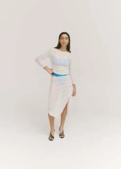 New Products -AGOLDE Shop Impression Lace Skirt Ivory 20230913125409