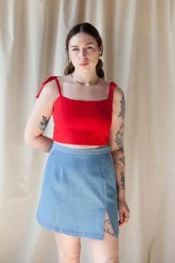 New Products 21 Hannah IsoldeJESSICA Skirt - Denim