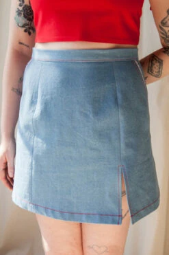 Hannah IsoldeJESSICA Skirt - Denim 10 Hannah IsoldeJESSICA Skirt - Denim -AGOLDE Shop JESSICA Skirt Denim 20230421183316 3