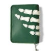 KapitalTHUMB-UP BONE HAND ZIP Mini Wallet - Green -AGOLDE Shop Kapital THUMB UP BONE HAND ZIP Mini Wallet Green 20231017212429