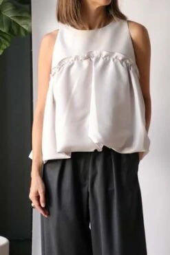 Kika VargasZora Top - Taupe -AGOLDE Shop Kika Vargas Zora Top in Taupe 20230814235905 2