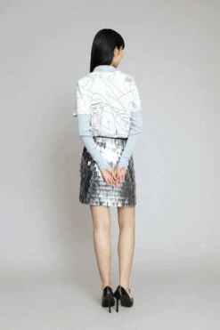 MuntheLoraine Skirt - Silver -AGOLDE Shop Loraine Skirt 20230713225612