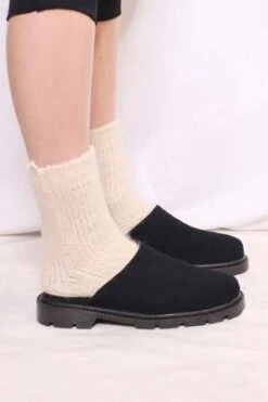 Small LotLug Sole Clog - Black