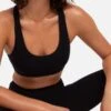 MATE The Labelthe Label Organic Stretch Sports Bra - Black -AGOLDE Shop MATE the Label Organic Stretch Sports Bra in Black 20230219030551