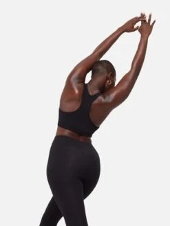 MATE The Labelthe Label Organic Stretch Sports Bra - Black -AGOLDE Shop MATE the Label Organic Stretch Sports Bra in Black 20230219030552