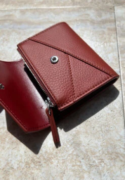 Maison MargielaJapanese 6 Flap Logo Patch Wallet