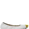 Madison Beverly HillsBallet - White/Yellow -AGOLDE Shop Madison Maison By Fashion Moda White Yellow Ballet 20210507020800